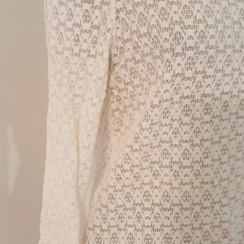 Fatface Size 12 White Top 100% Cotton - Picture 3 of 7